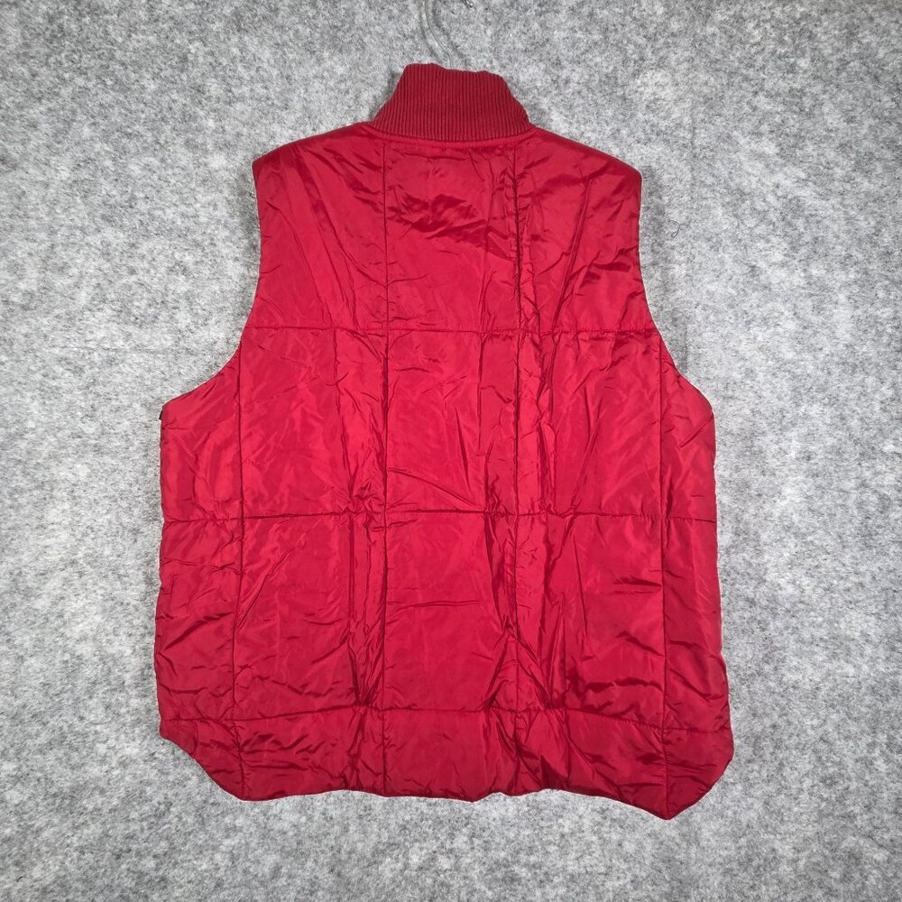 Lauren Ralph Lauren Women's Full zip Vest Orange Size M - Picture 5 of 7